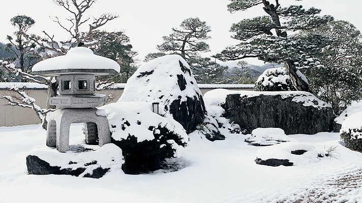 Japanese-style garden that we are proud of